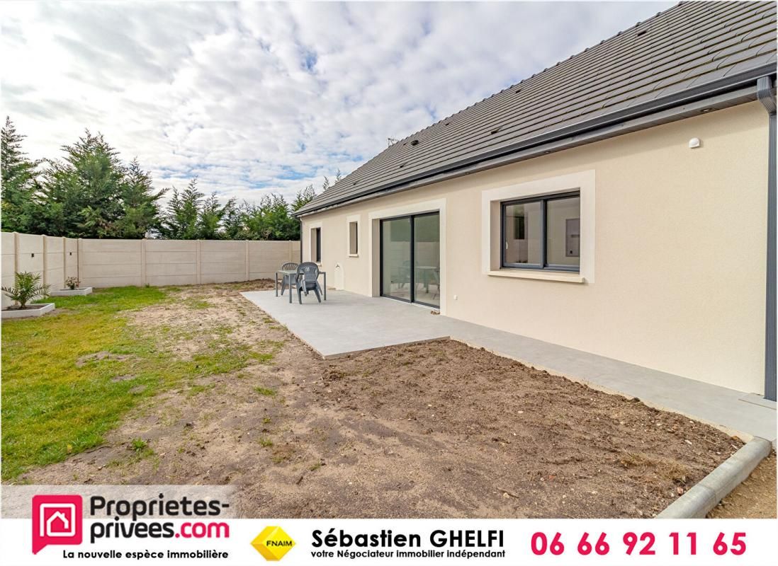 ROMORANTIN-LANTHENAY maison de plain-pied avec 3 chambres dont 1 parentale-garage-parcelle de 590 m² 3