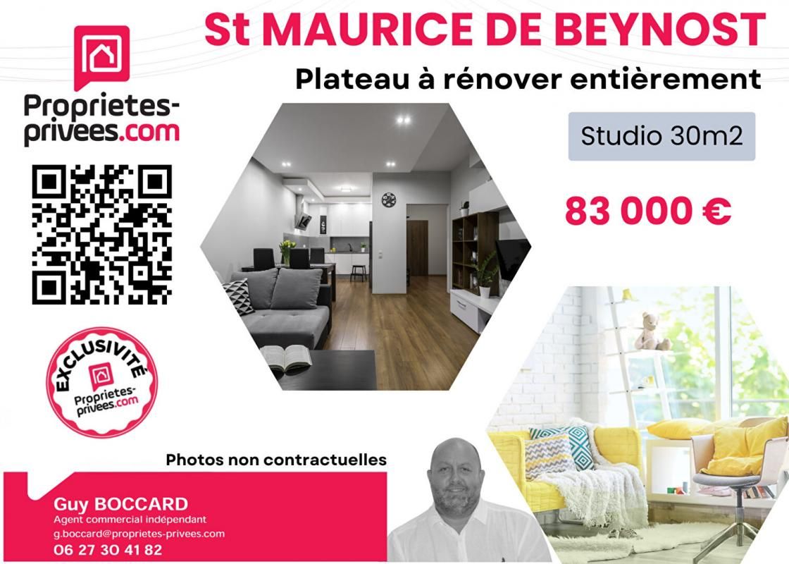 Appartement Beynost 1 pièce(s) 30 m2