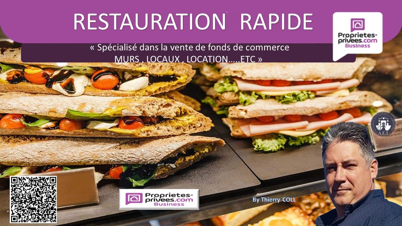 69200 VENISSIEUX - RESTAURANT, RESTAURATION RAPIDE, SNACK