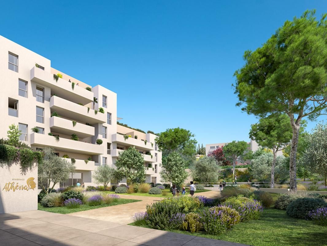 BEZIERS Appartement moderne de 64 m² avec grande terrasse d'angle exposée sud 4