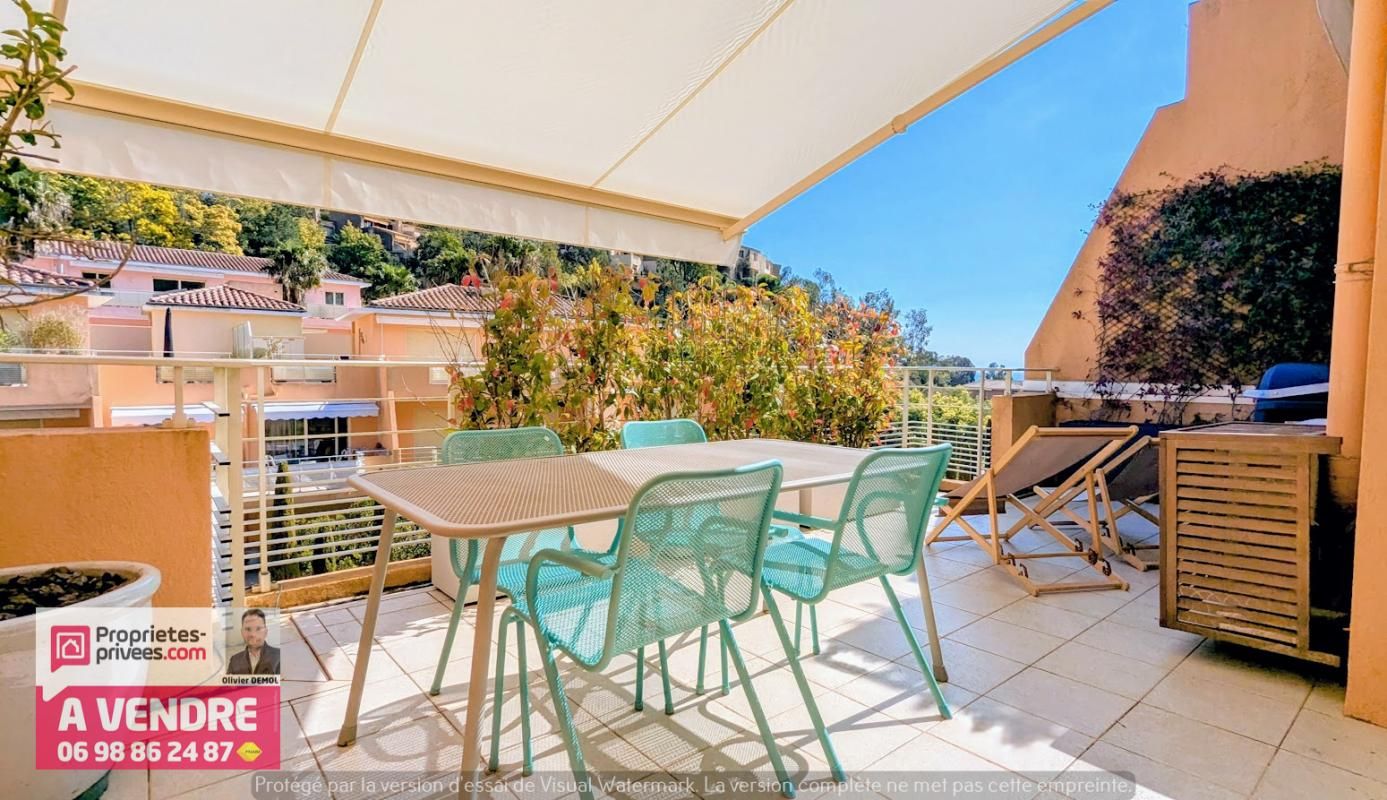 THEOULE-SUR-MER MAGNIFIQUE 2 PIECES DE 54 m² AVEC VASTE TERRASSE 1