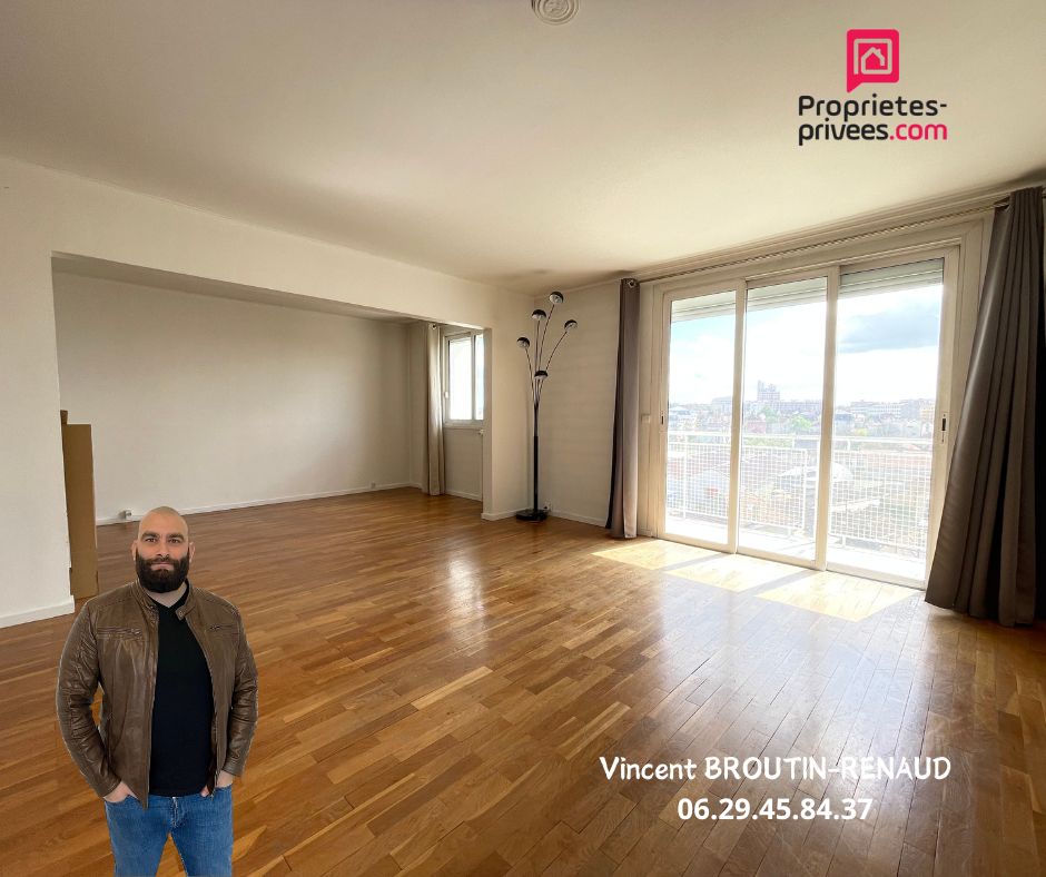 Appartement avec de beaux volumes 91 m² avec 3 chambres