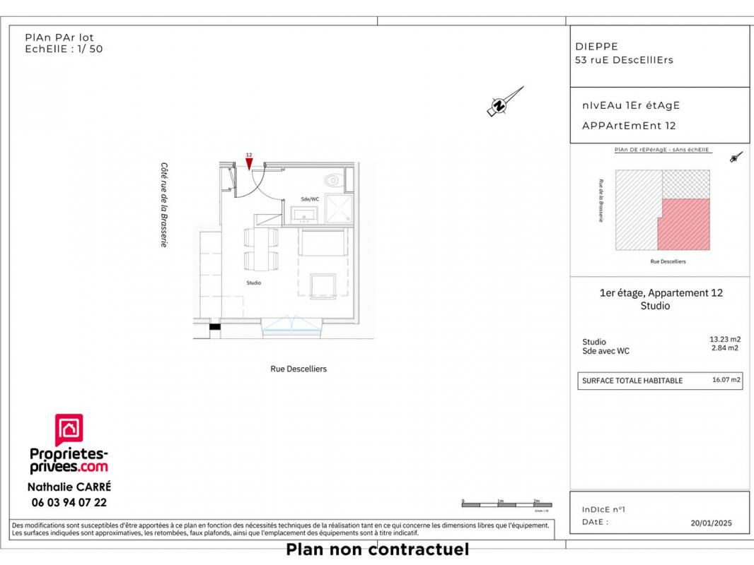 DIEPPE Studio double exposition ? Investissement Clé en Main à Dieppe 3