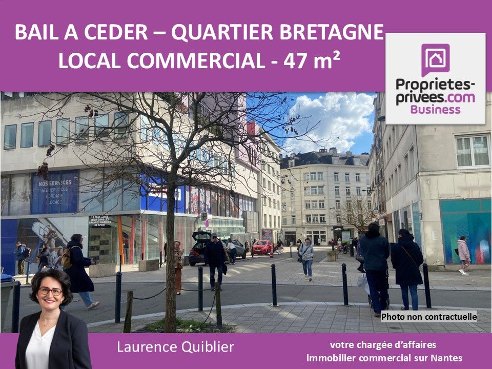 44000 NANTES - BAIL A CEDER, LOCAL 47 M² - LICENCE 3