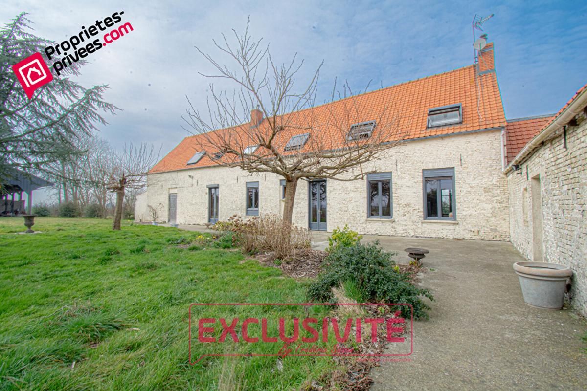 MARCK - 62730 - MAISON INDIVIDUELLE - 242M²- SEMI PLAIN -PIED - 5 CHAMBRES- 6900M² - BERCK  DE 200M²