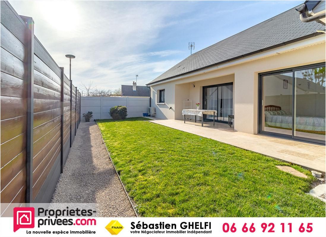 ROMORANTIN-LANTHENAY secteur nord-maison de plain pied-3 chambres dont 1 suite-cellier-garage 2