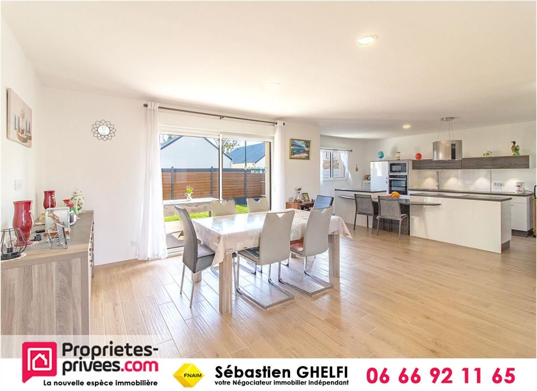 ROMORANTIN-LANTHENAY secteur nord-maison de plain pied-3 chambres dont 1 suite-cellier-garage 4