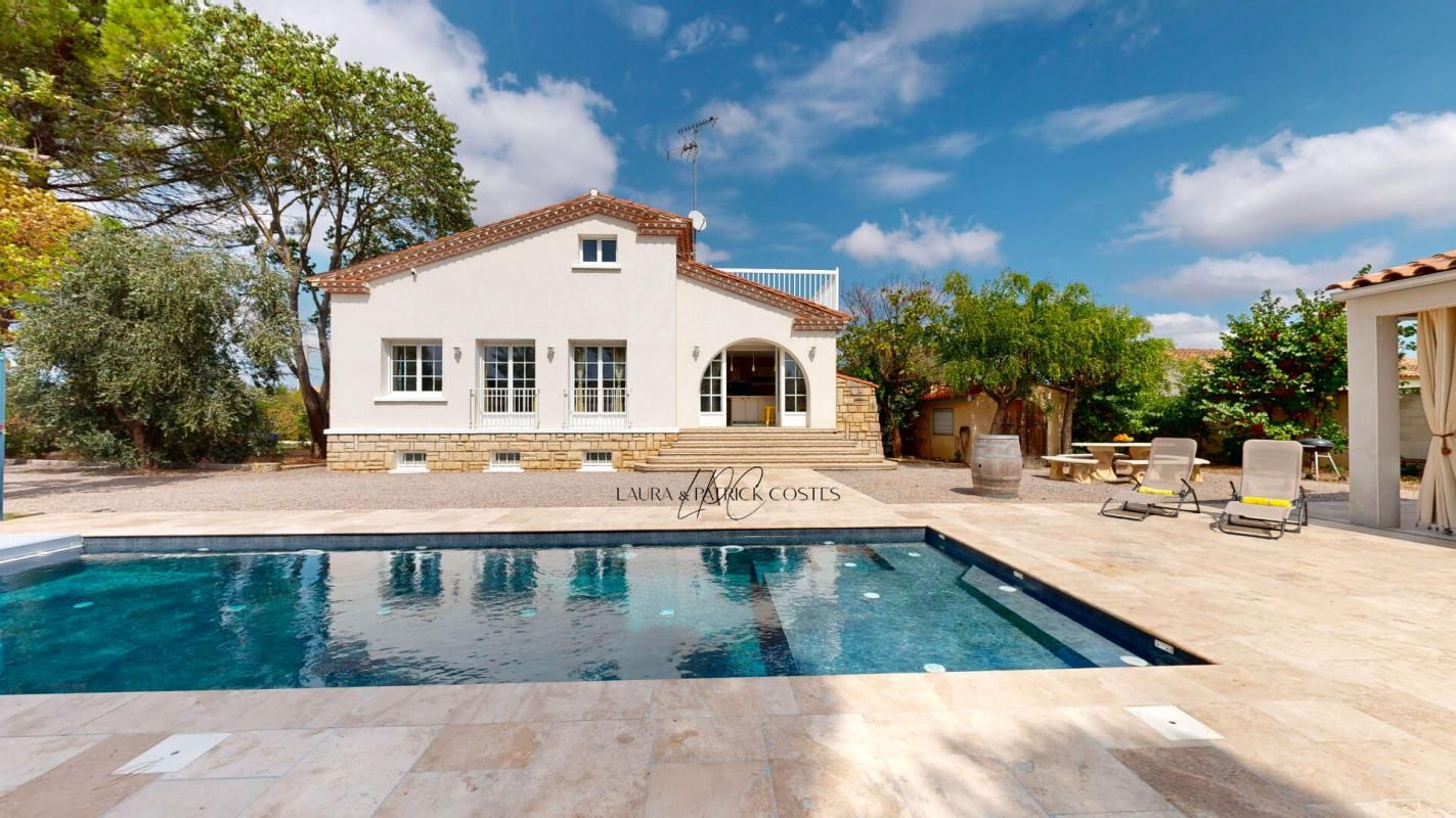 NARBONNE MAISON DE MAITRE ENTIERREMENT RENOVEE AVEC PISCINE, GARAGES ET 2 APPARTEMENTS INDEPENDANTS 1