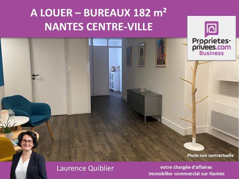 44000 NANTES - BUREAUX A LOUER 187 m²