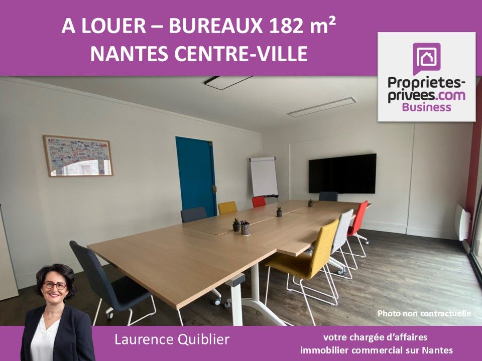 NANTES 44000 NANTES - BUREAUX A LOUER 182 m² 2