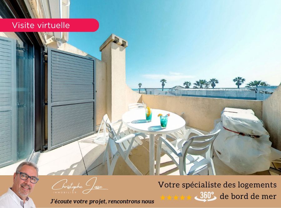 PORT LEUCATE Maison plein sud terrasse parking vue mer 2