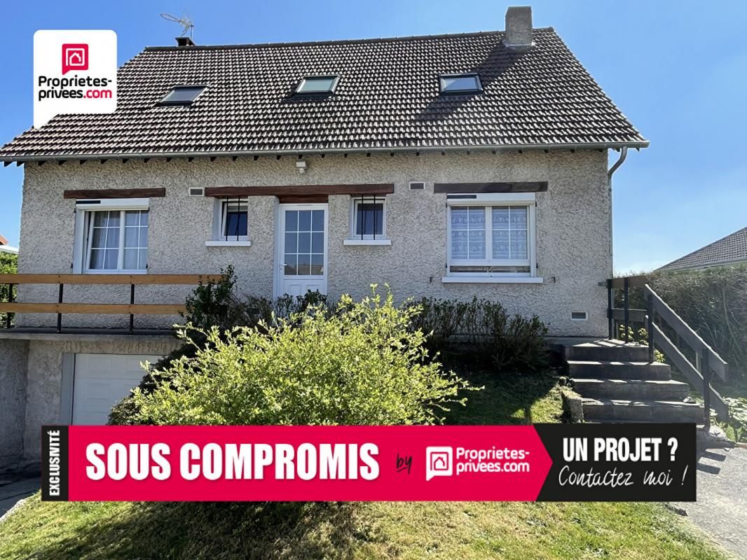 Maison 130 m2 4 chambres sous-sol total grande terrasse jardin 795m2 271500 HAI