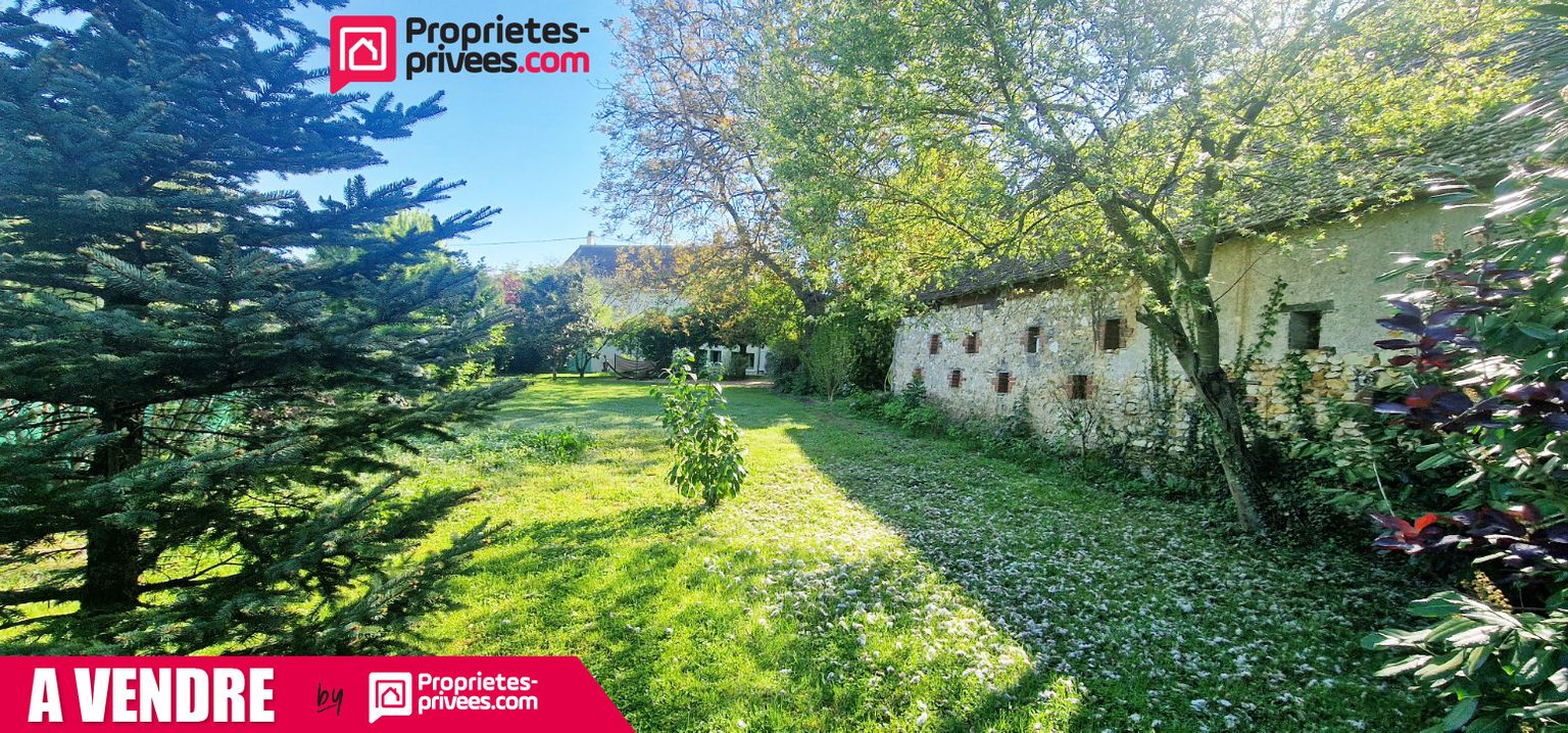 Très belle maison rénovée de 133 m² - 5 pièces - terrasses - dépendances - grange et jardin arboré
