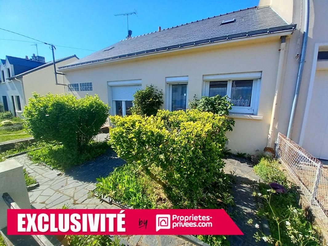 Maison de plain-pied Saint Nazaire 4 pièce(s) 75 m2 - 2 chambres + bureau - garage de 31 m²