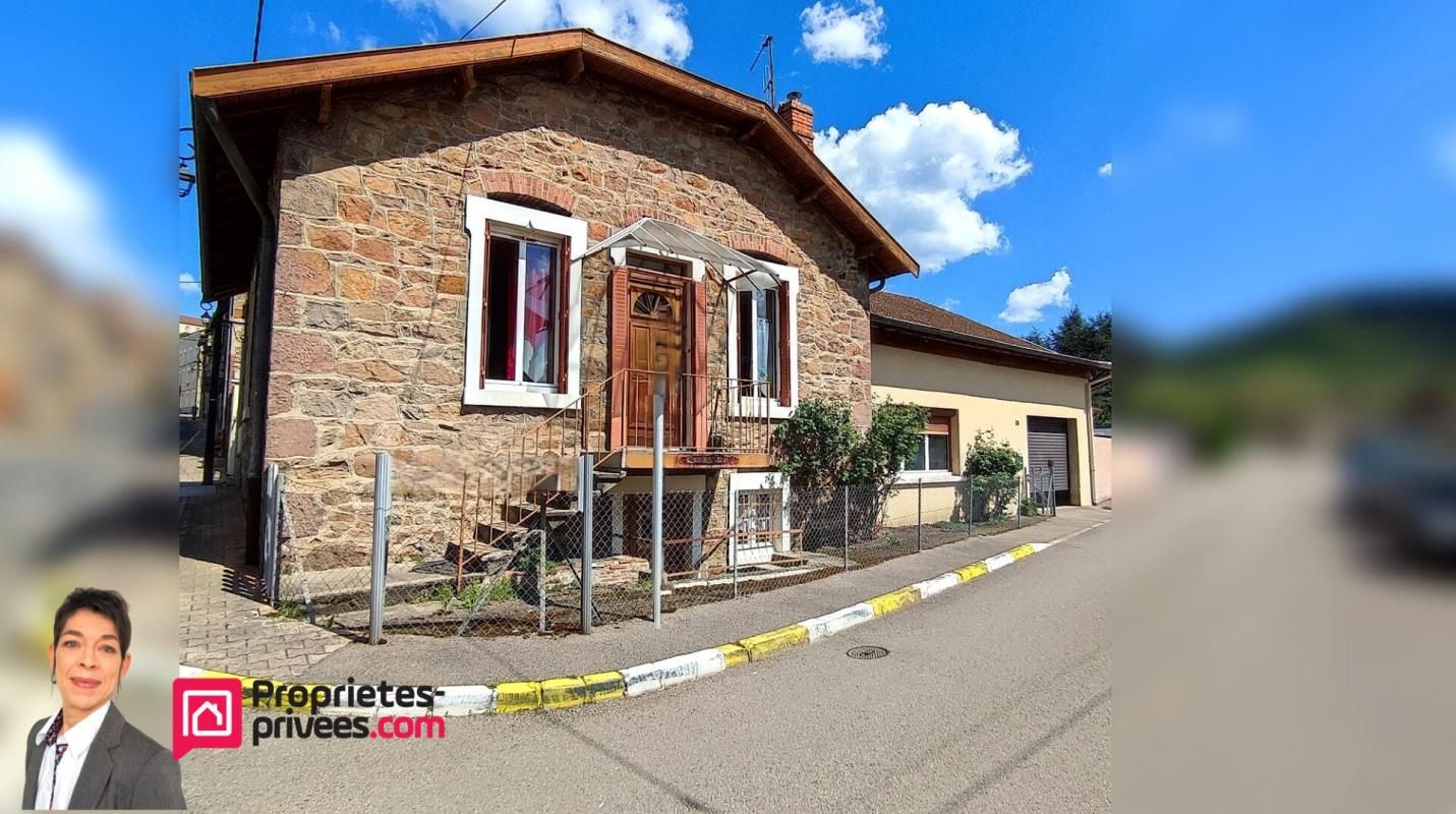 THIZY-LES-BOURGS (69240) Maison 5 pièces, 3 chambres, garage et cave
