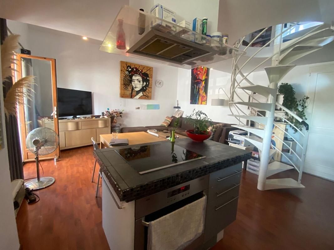 Appartement type 3 duplex dernier étage