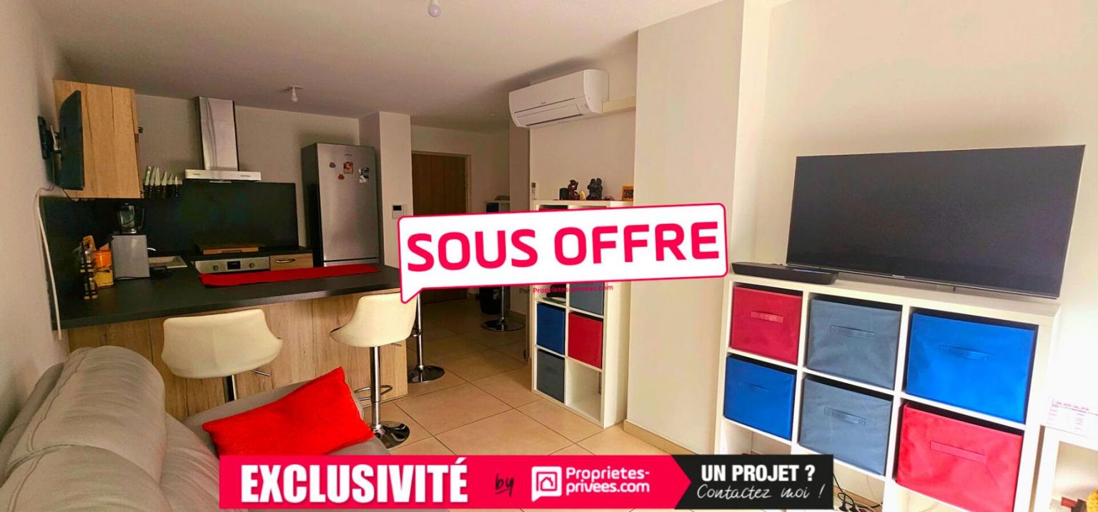 Appartement très récent Saint Cyprien village 2 pièces 40 m2 avec jardin