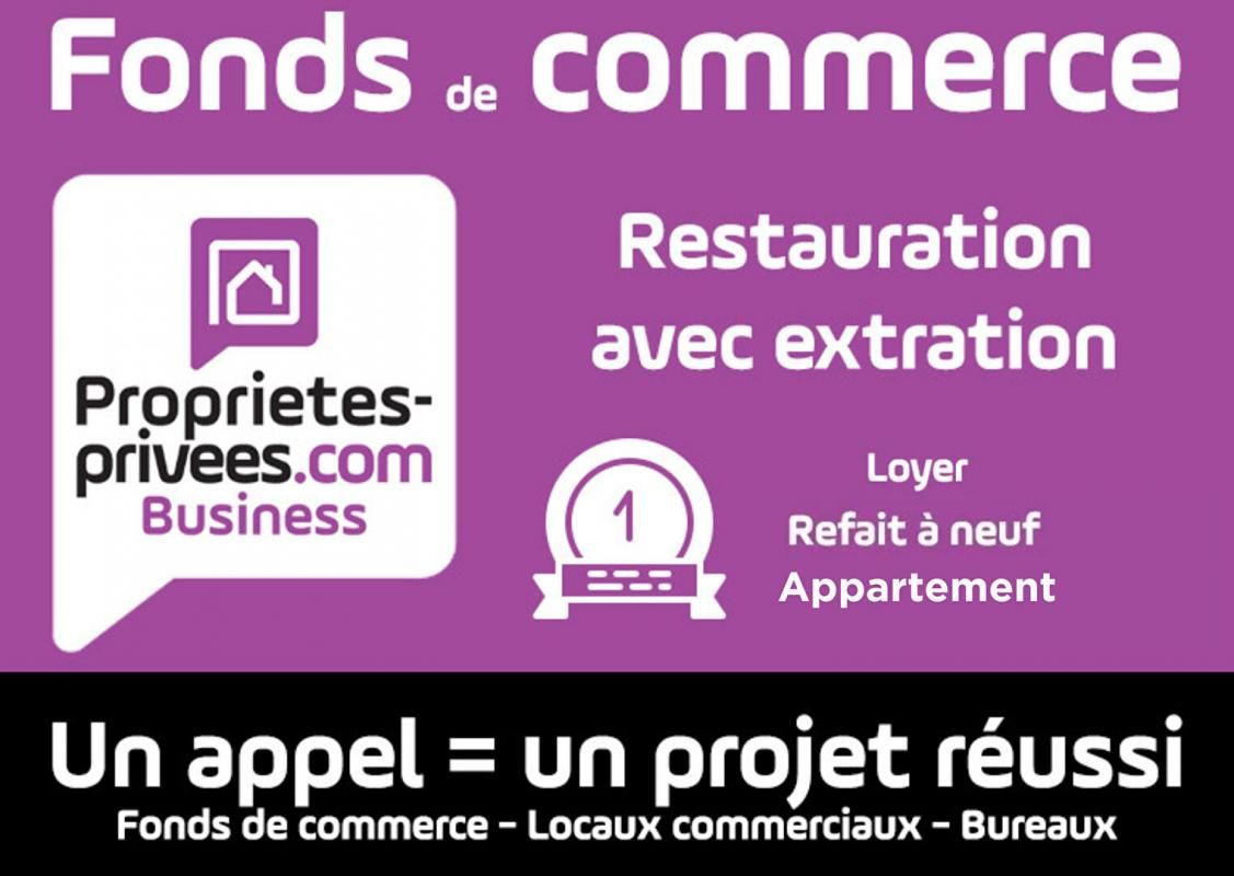 75013 PARIS - Restaurant 53 couverts, quartier de la Gare Paris 13