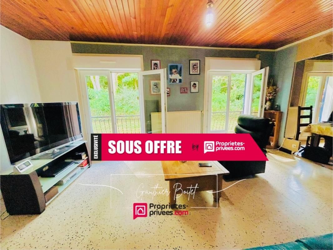 Maison à fort potentiel Chevru (77), 86m², jardin, garage, sous-sol