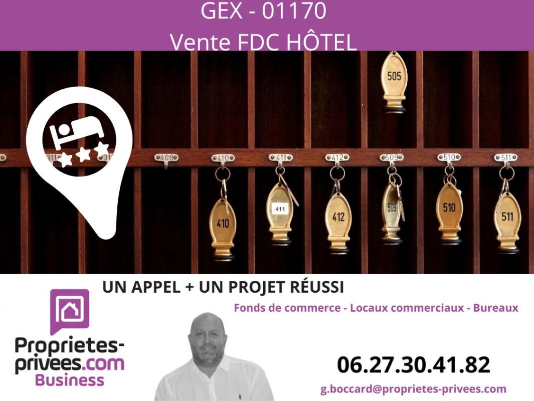01170 GEX - HOTEL 1400 M², 40 CHAMBRES