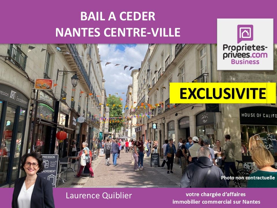 44000 NANTES EXCLUSIVITE - BAIL A CEDER, LOCAL COMMERCIAL 83 m²