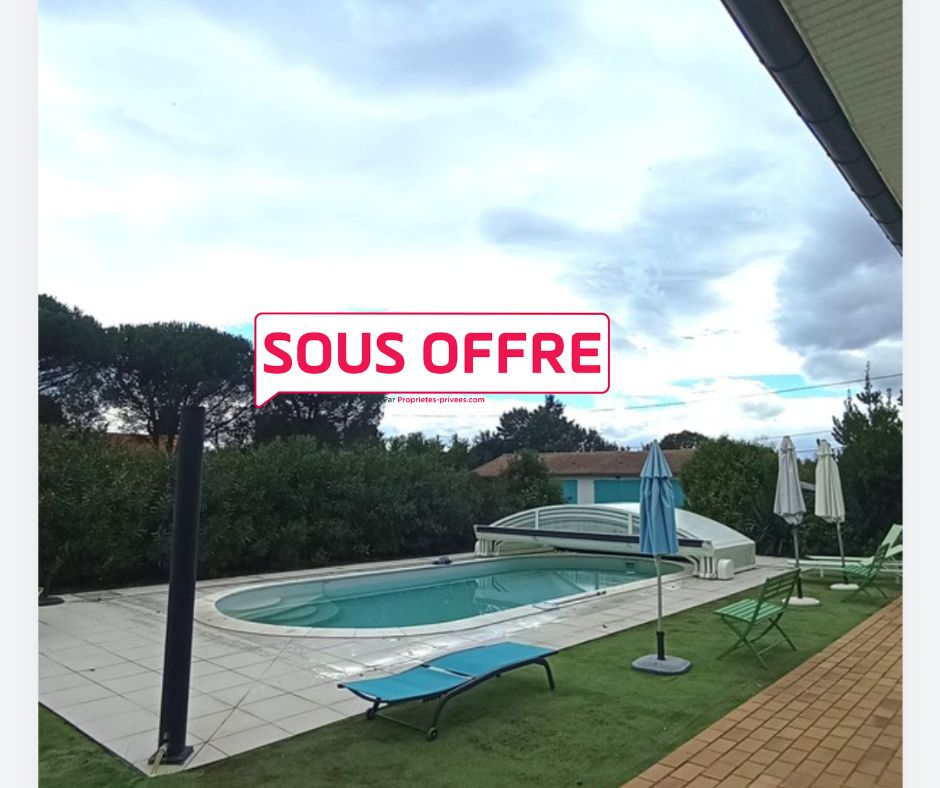 Maison de plain pied "plein Sud" - 3 chambres - piscine chauffée