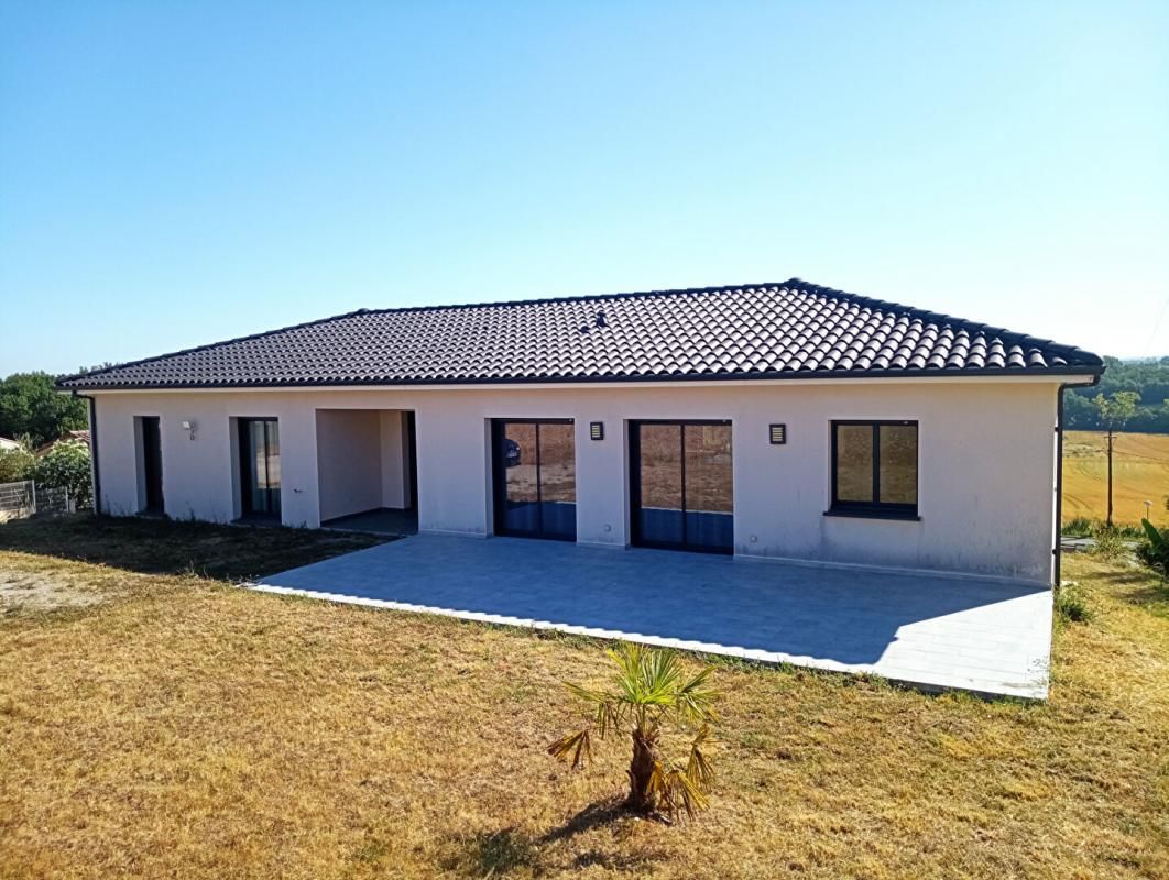 Maison contemporaine proche de Gaillac avec sous-sol et appartement indépendant