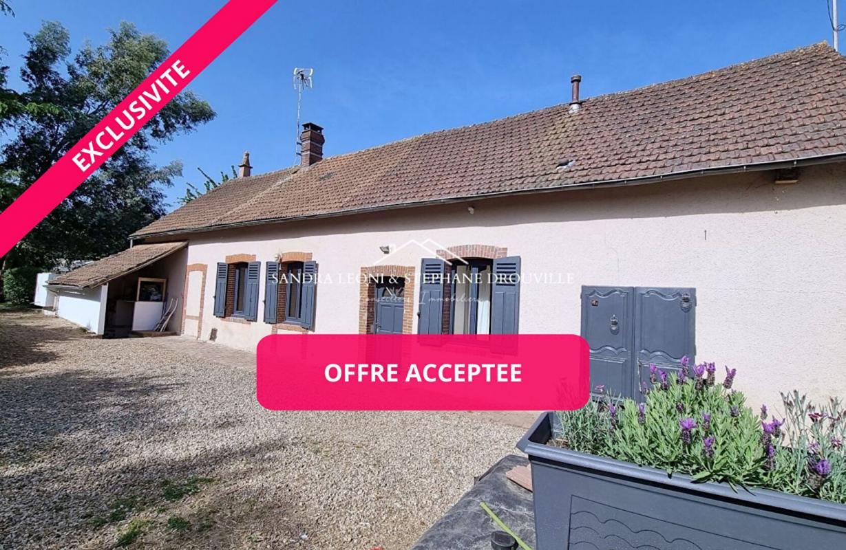 PROCHE MAINTENON - JOUY - SAINT PIAT CHARMANTE MAISON de 85 m², 4 pièces