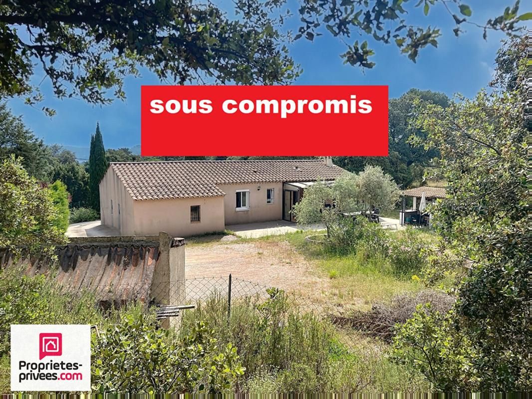 RIANS Villa T4/5 sur 1500 m² au calme à pied du village