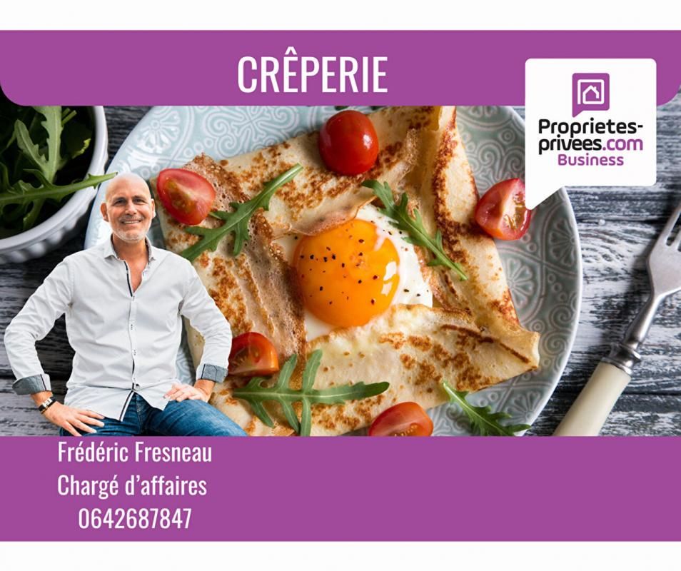 Crêperie MORBIHAN SUD - 250 m², 200 COUVERTS AVEC TERRASSE