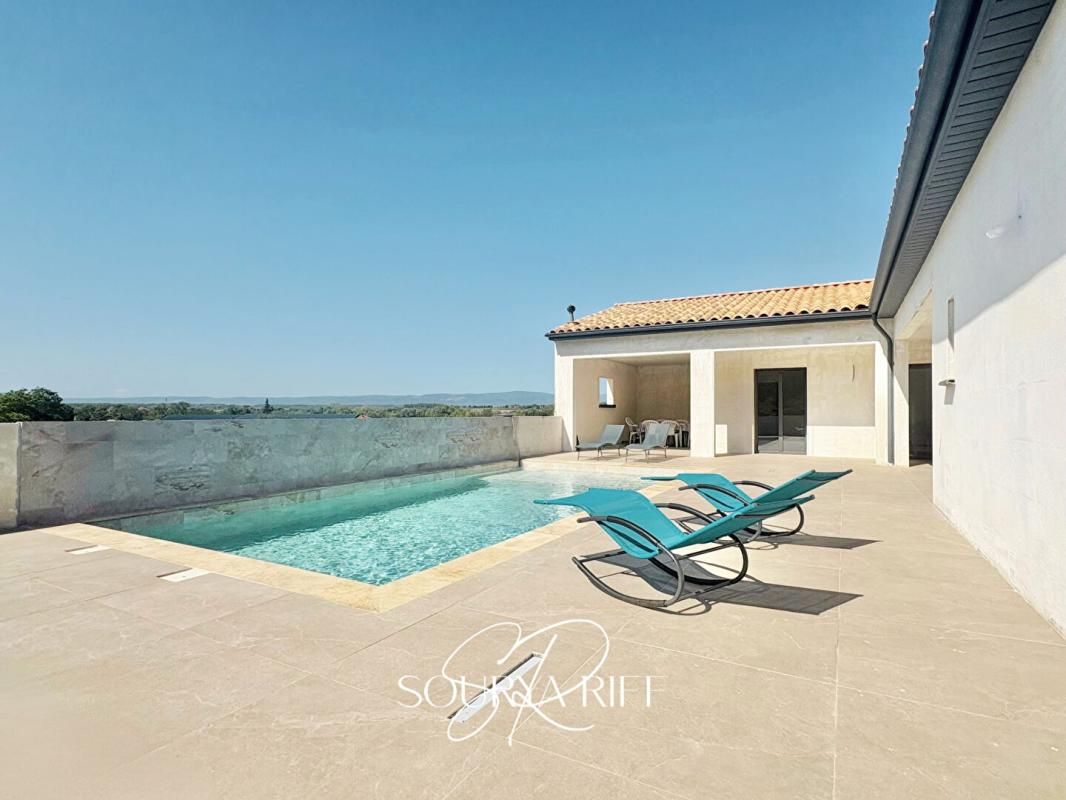 VILLA CONTEMPORAINE AVEC PISCINE ET PANORAMA IMPRENABLE À 15 MIN DE CARCASSONNE