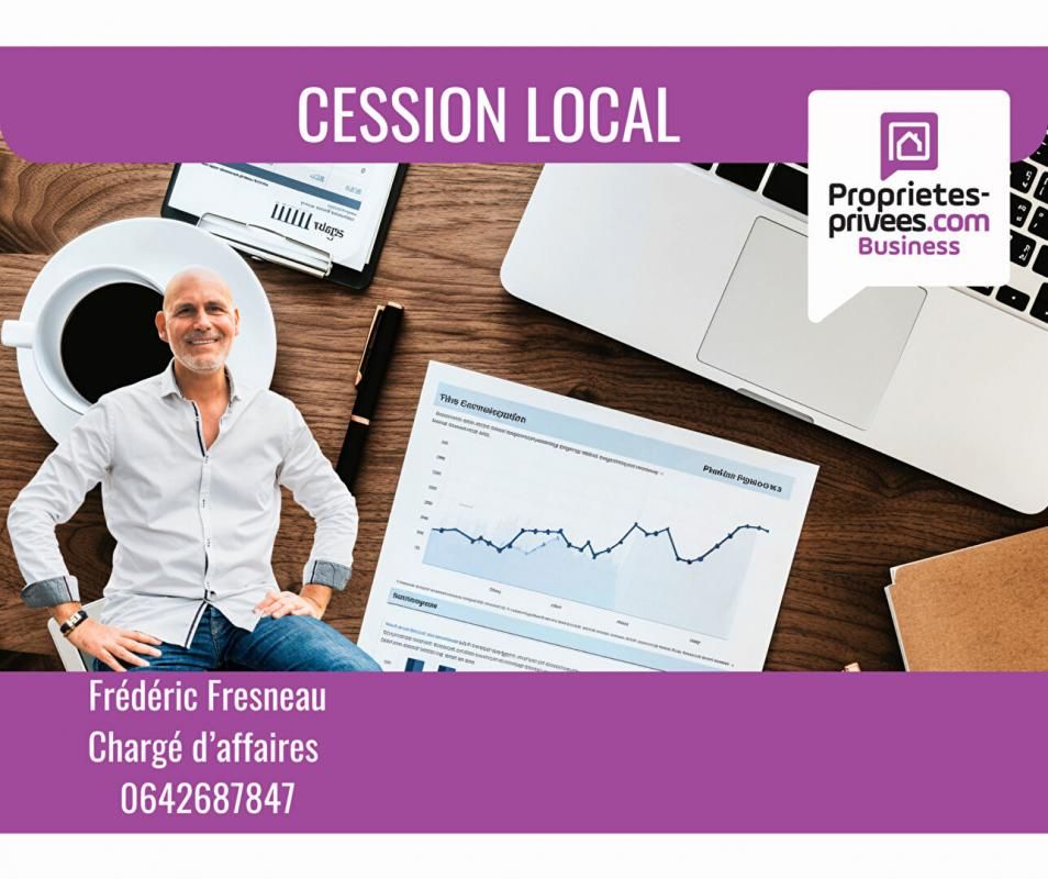 56000 VANNES - MURS COMMERCIAUX LOUES, LOCAL 70 M²