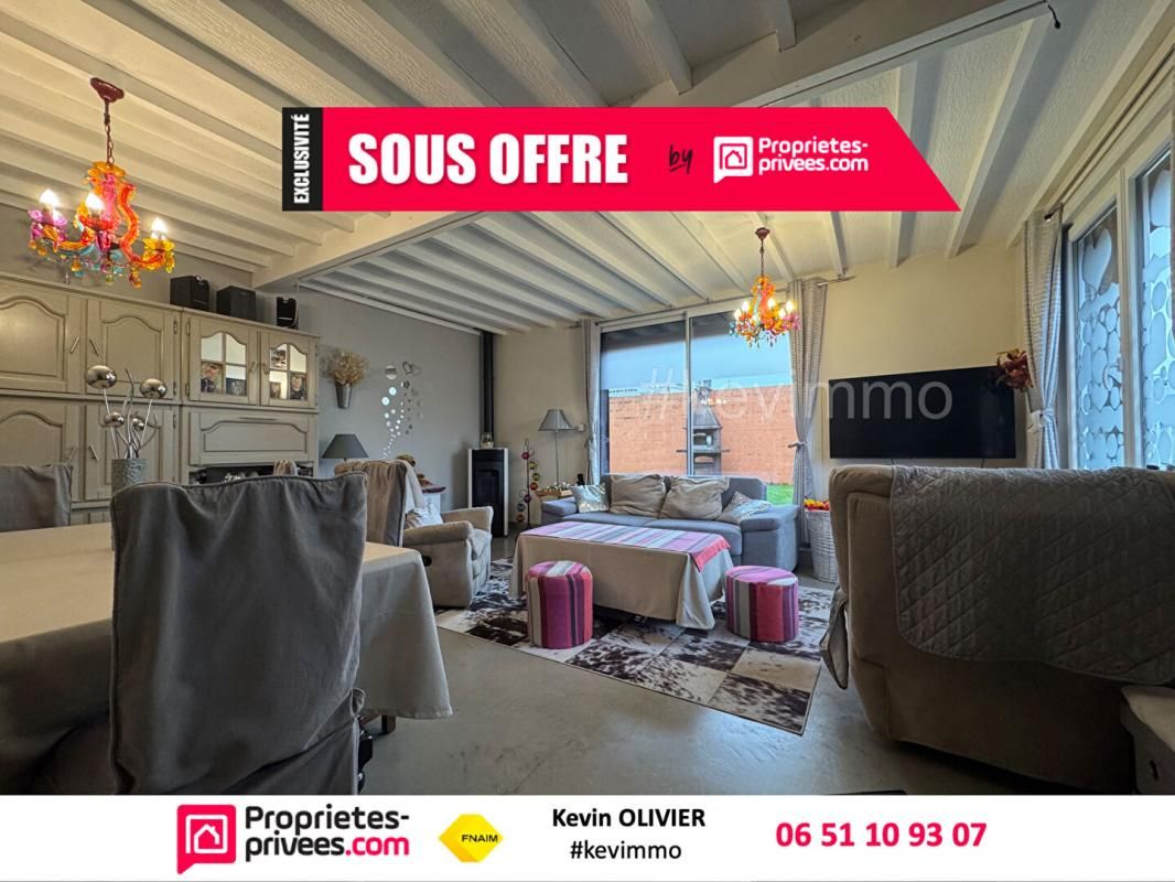 Maison 128m2 - Jardin - Garage - Marles Les Mines