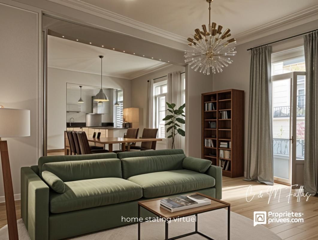 Appartement haussmannien de 154 m² , centre ville d'Orange