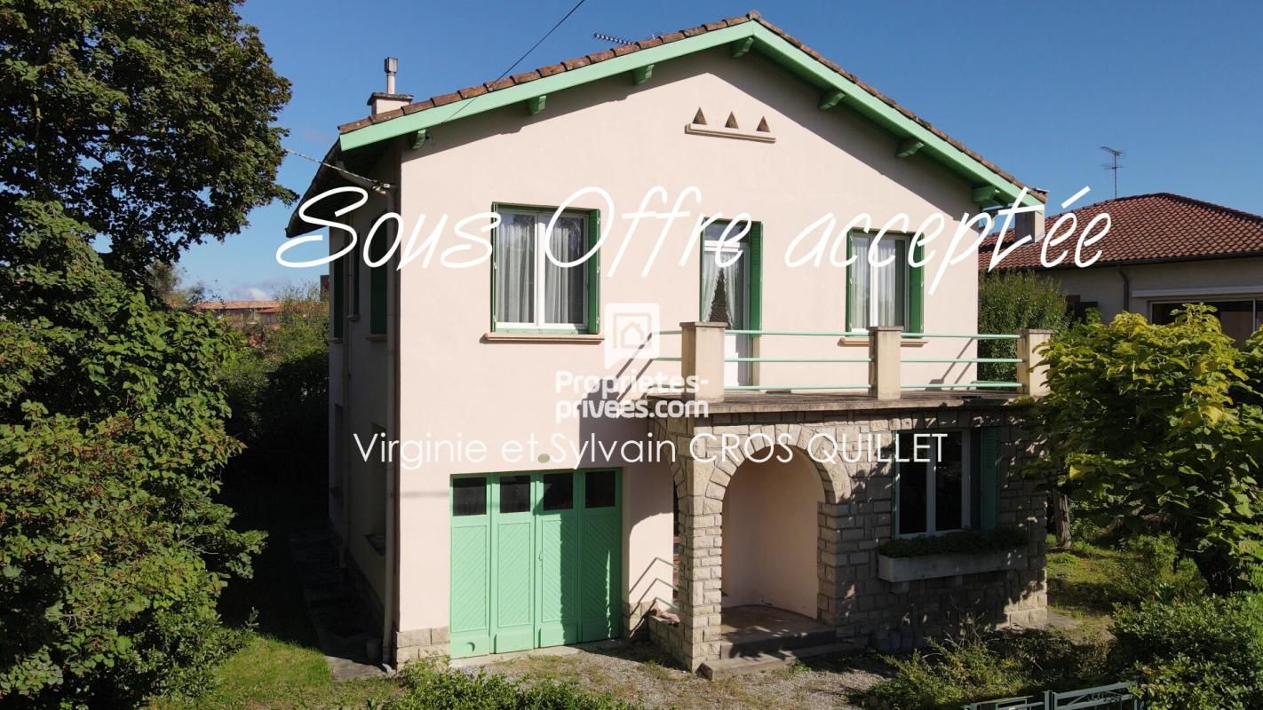 Maison centre ville Fronton T5 109 m2 + garage