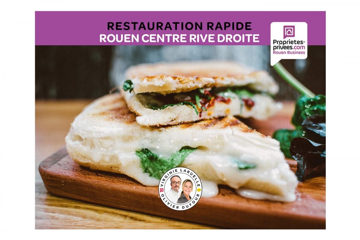 ROUEN Hyper centre - Restauration rapide avec extraction