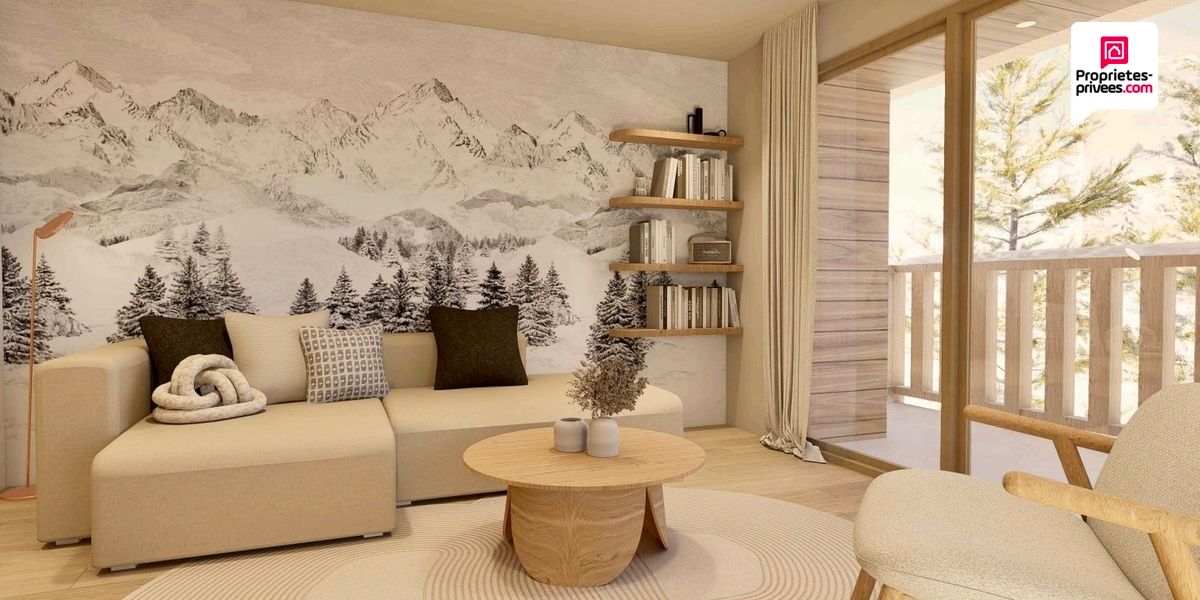 LES GETS 74260 - DUPLEX 3 PIÈCES, RÉSIDENCE LES LODGES DU MONT-CHERY