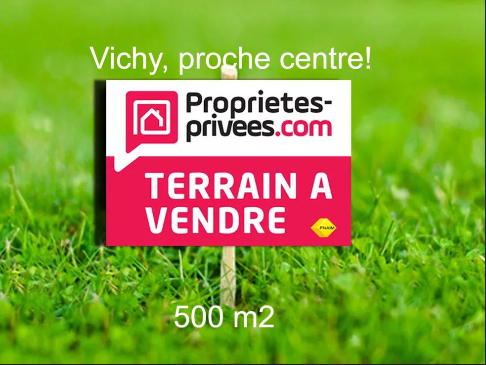 Terrain proche centre Vichy
