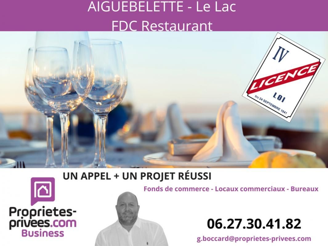 Aiguebelette Le Lac - BAR, RESTAURANT 350 COUVERTS AVEC GRANDE TERRASSE , Emplacement N°1
