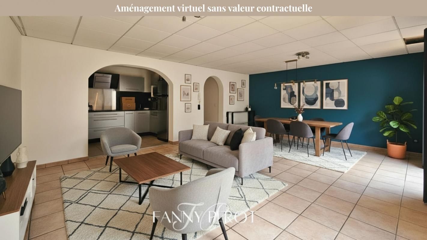 Saint-Cyprien - Appartement 3 pièces 83m² avec balcon et garage