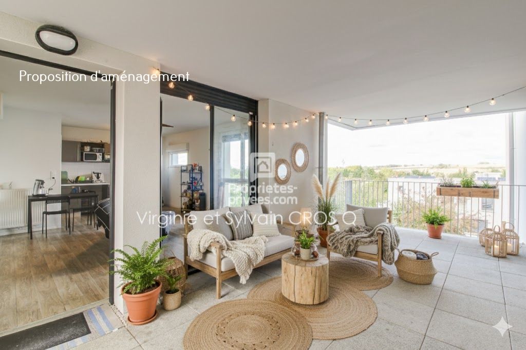 Appartement T3 61 m2 ST ORENS DE GAMEVILLE