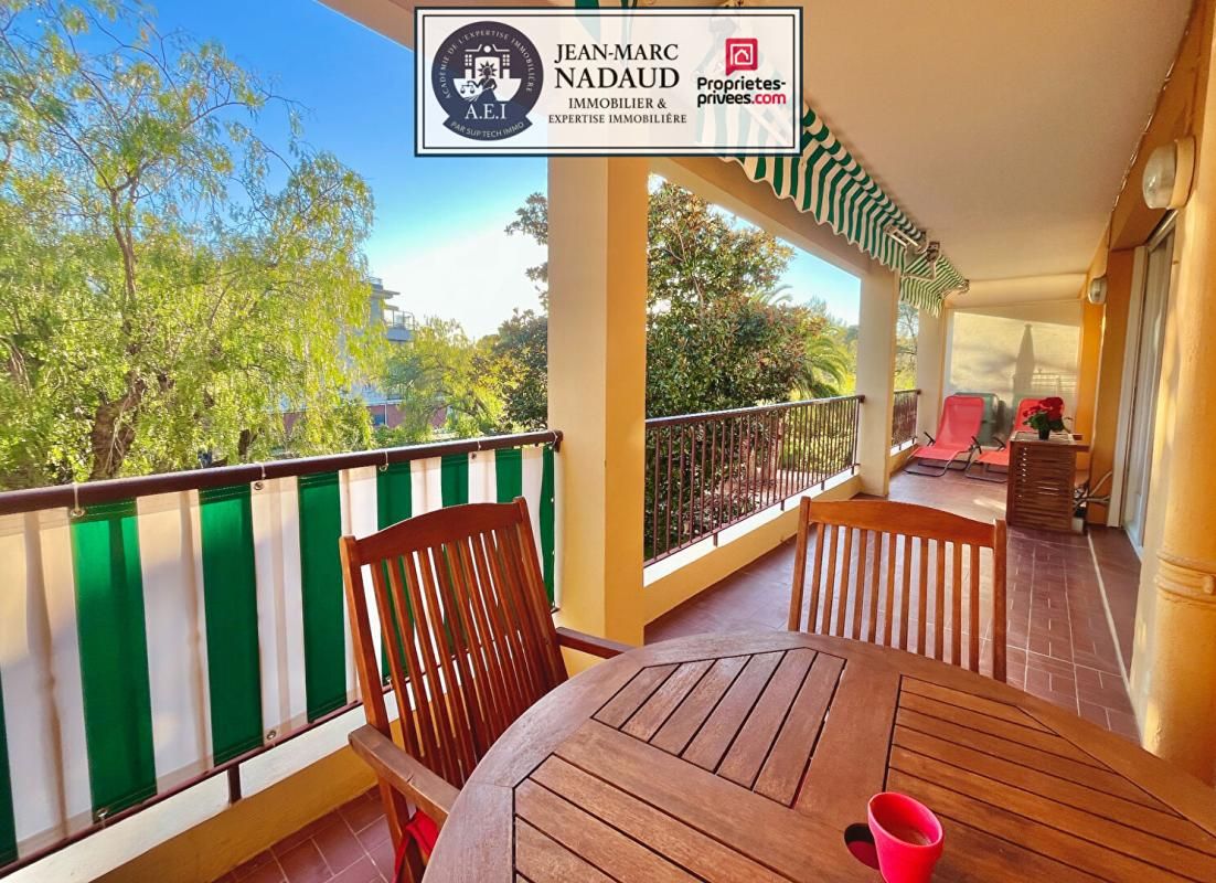 Appartement Saint Raphaël coeur BOULOURIS - 2 pièces 53m2 terrasse 19m2 sud