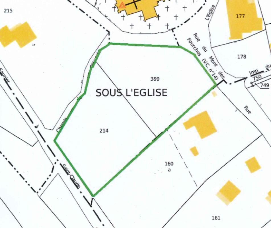 Terrain avec parcelle constructible, à proximité du lac de Vouglans