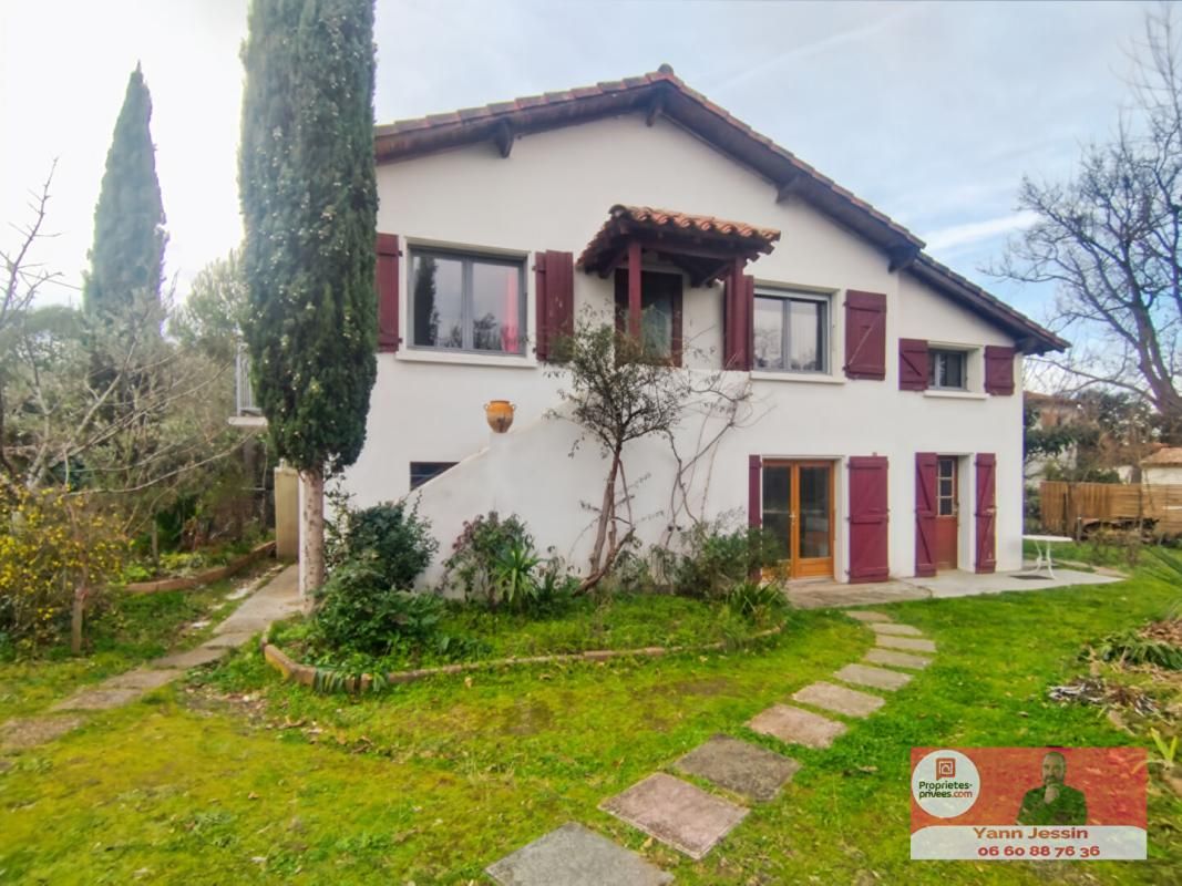 Maison avec sous-sol aménagé / 13 m² / ardin 538 m² / Portet-sur-Garonne limite Pinsaguel