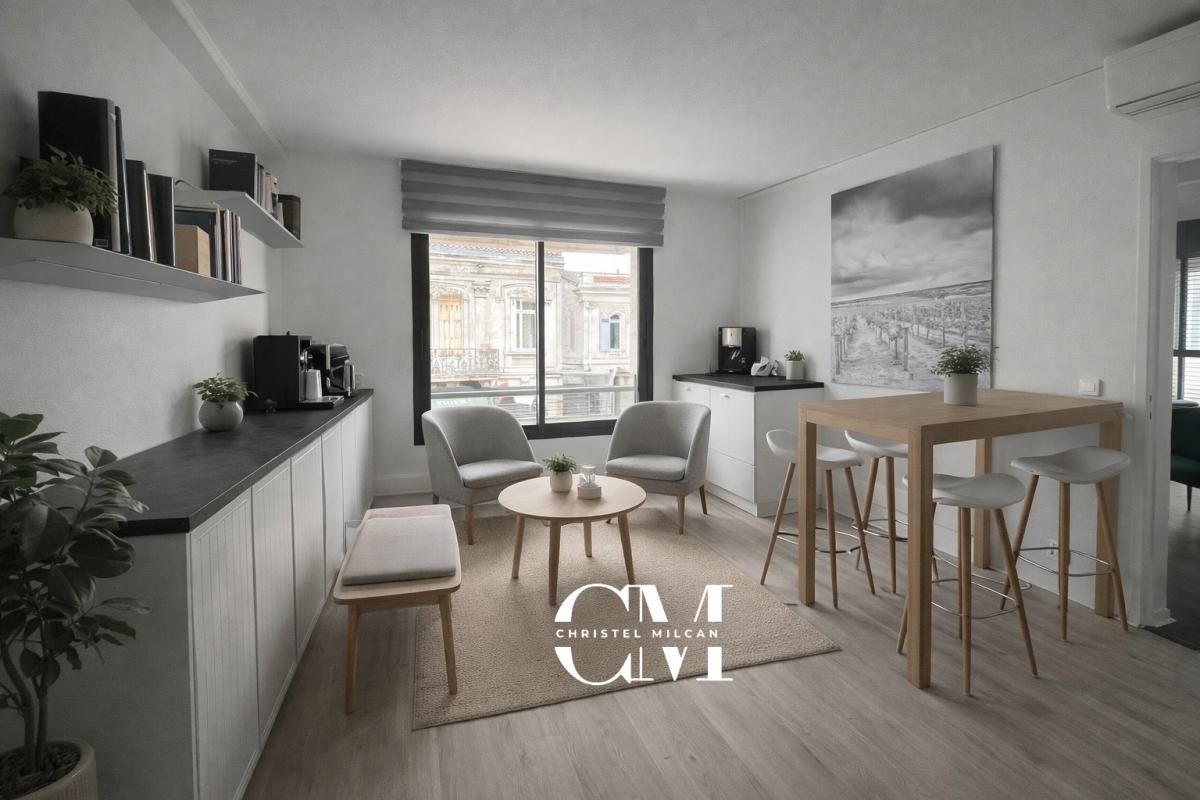 BUREAUX/APPARTEMENT- T3- Bordeaux- Caudéran - parc Bordelais - parking - 90 m2