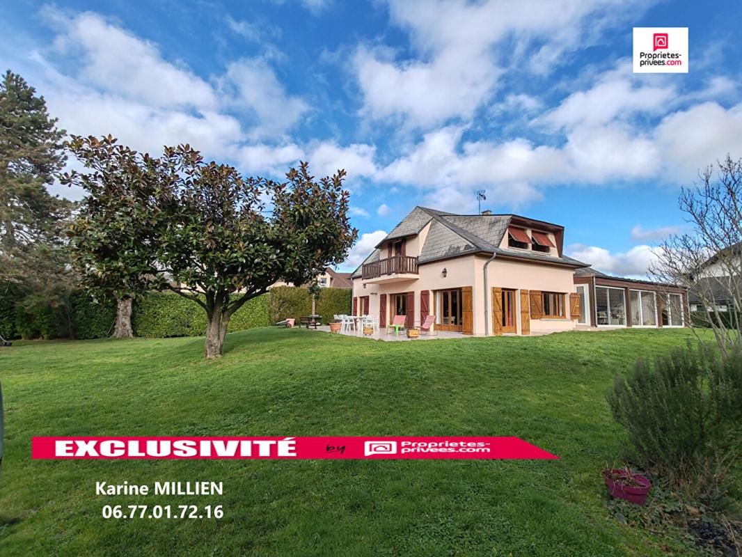 SAINT LUBIN DES JONCHERETS 28350 Maison individuelle sur sous-sol total + studio aménagé - 1 étage - 4 chambres - Terrain - 270 000 HAI