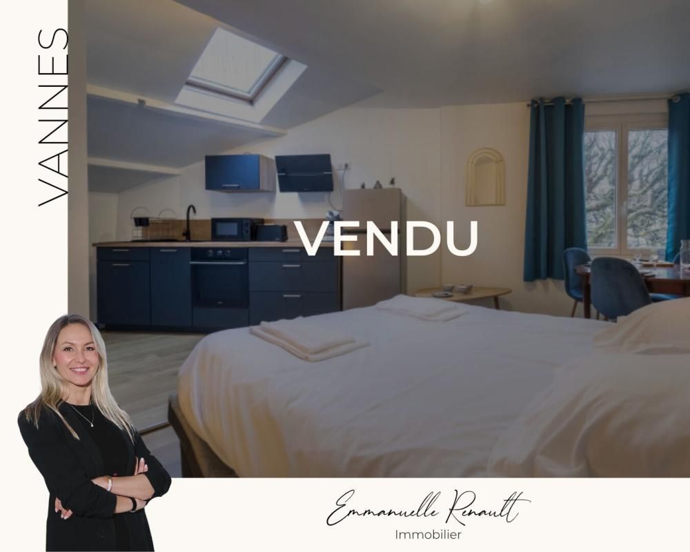 Appartement de 28,30 M² entièrement rénové et meublé. Quartier Saint-Patern / Gare VANNES