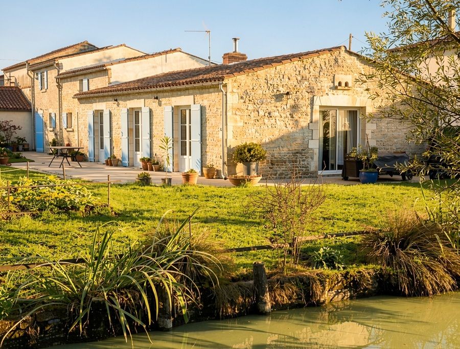 Charentaise d'exception - Authenticité, volumes et cadre naturel préservé