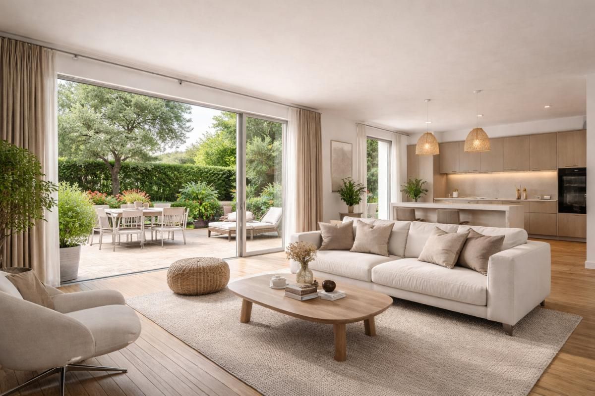 Aix-en-Provence Appartement 4 pièces avec grand jardin au calme absolu Sud-Ouest