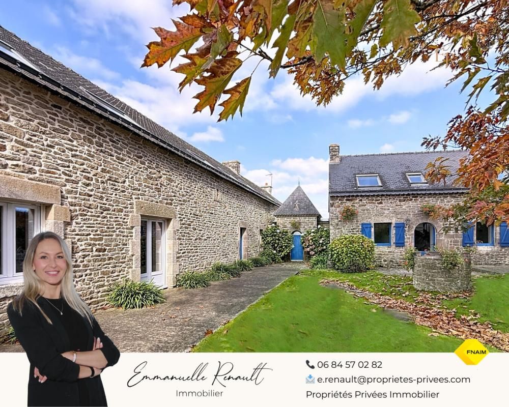 A 7 min au nord de Vannes. Propriété de caractère aux portes de Vannes, 16 pièces, 310M², 1600 M² de terrain